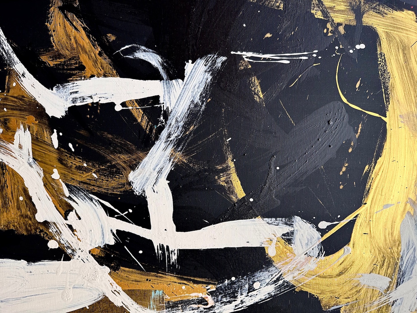 SENZA TITOLO GELIDO 60x60 cm 2025 Particolare 